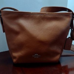 Coach pebble leather crossbody
